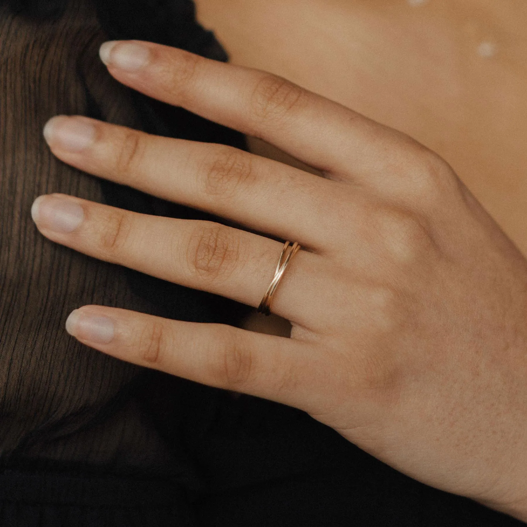 Classic Fidget Ring - Size Up 1/2 Size Minimalist Accent