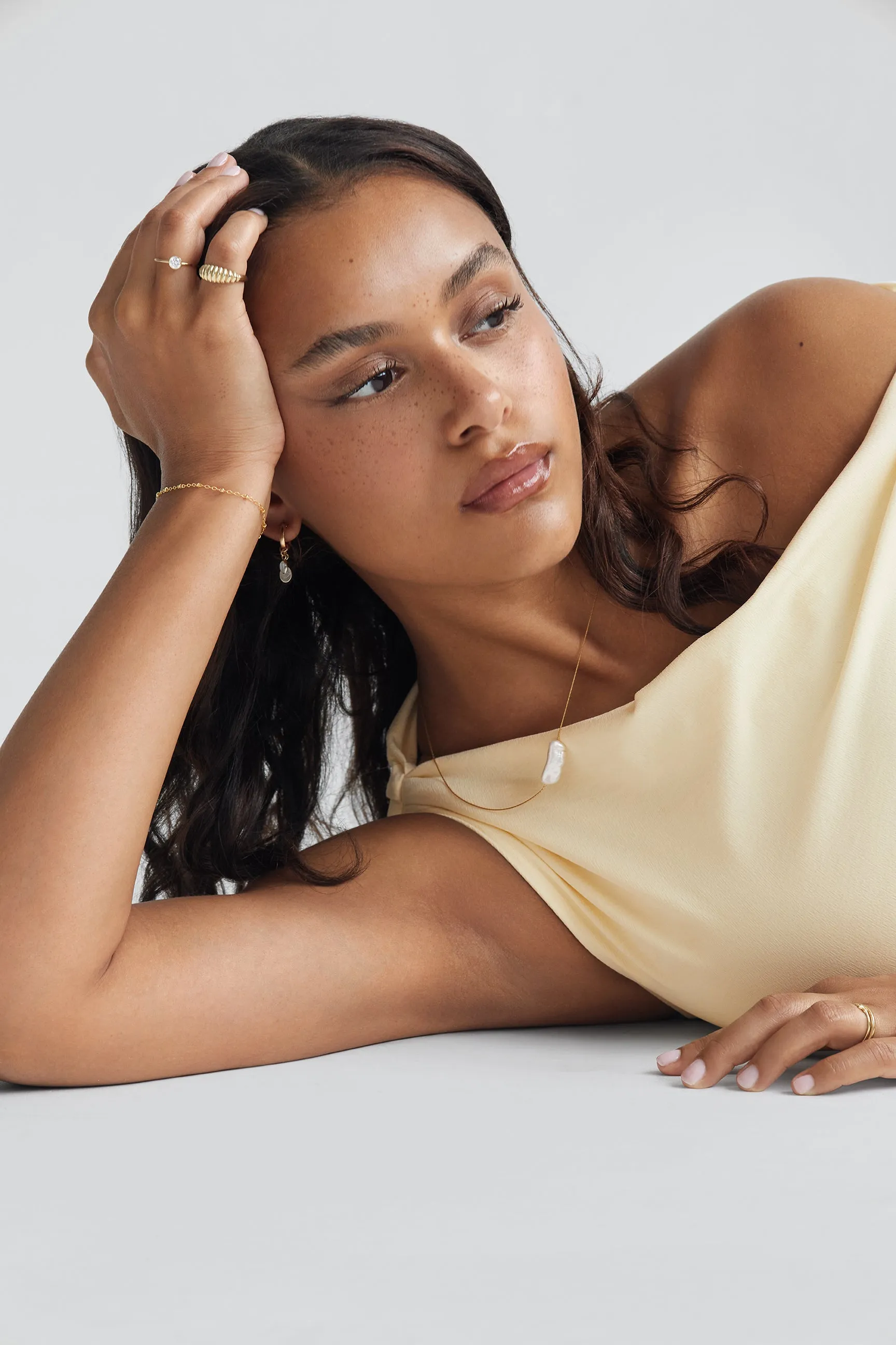 Ribbed Dome Ring Impeccable Finish