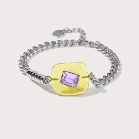 Chain Gem Bracelet Lush Touch Weekend Accent