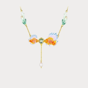 Fish Necklace Minimal Appeal Best Accent