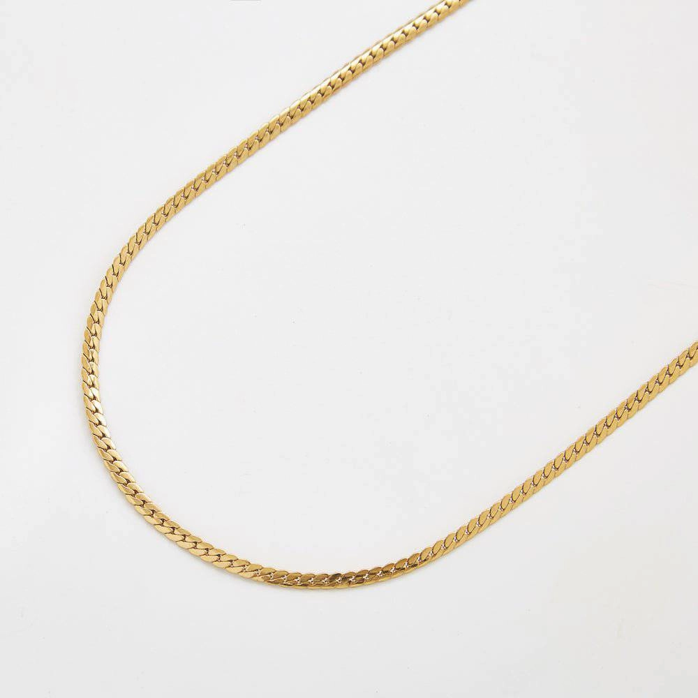 Flat Snake Chain Necklace Artful Accent