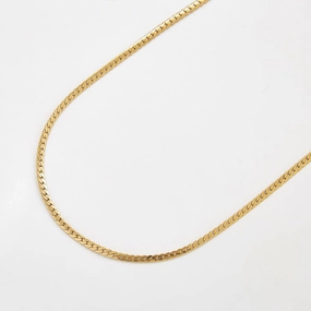 Flat Snake Chain Necklace Artful Accent