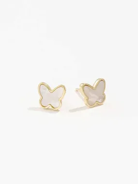 Pretty Pair Butterfly Studs