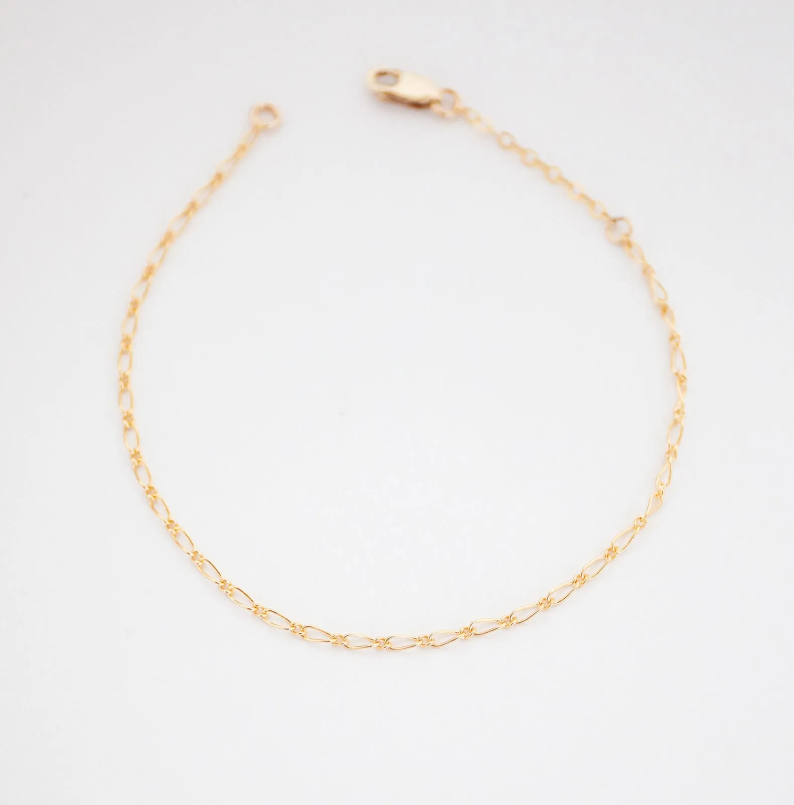 Weekend Accent Flora Chain Bracelet - 14K Solid Gold