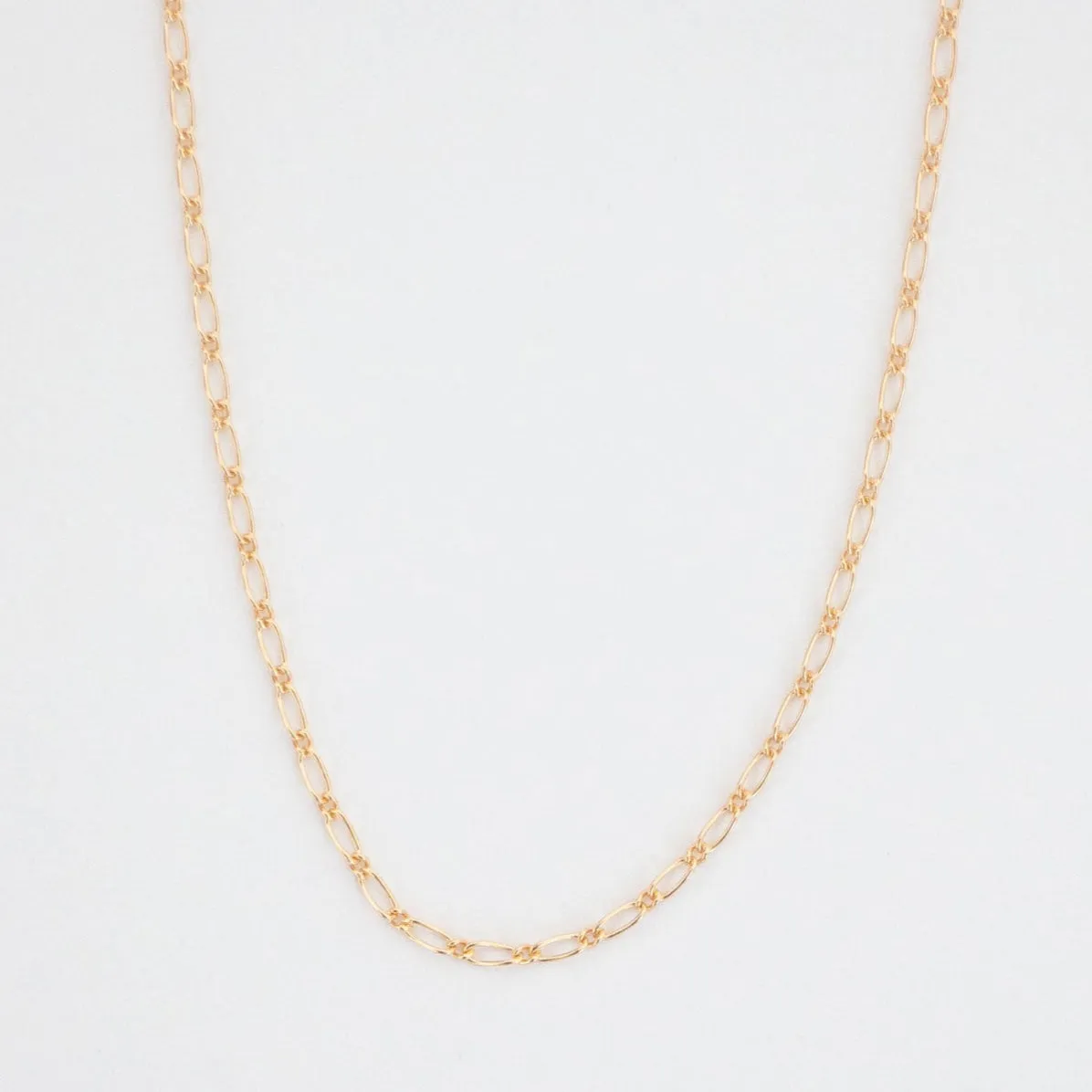 Flora Chain Necklace - 14K Solid Gold Inclusive Jewelry Minimalist Look