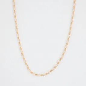 Flora Chain Necklace - 14K Solid Gold Inclusive Jewelry Minimalist Look