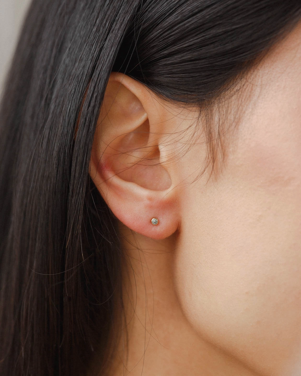 Mini Aura Birthstone Studs Wedding accessory