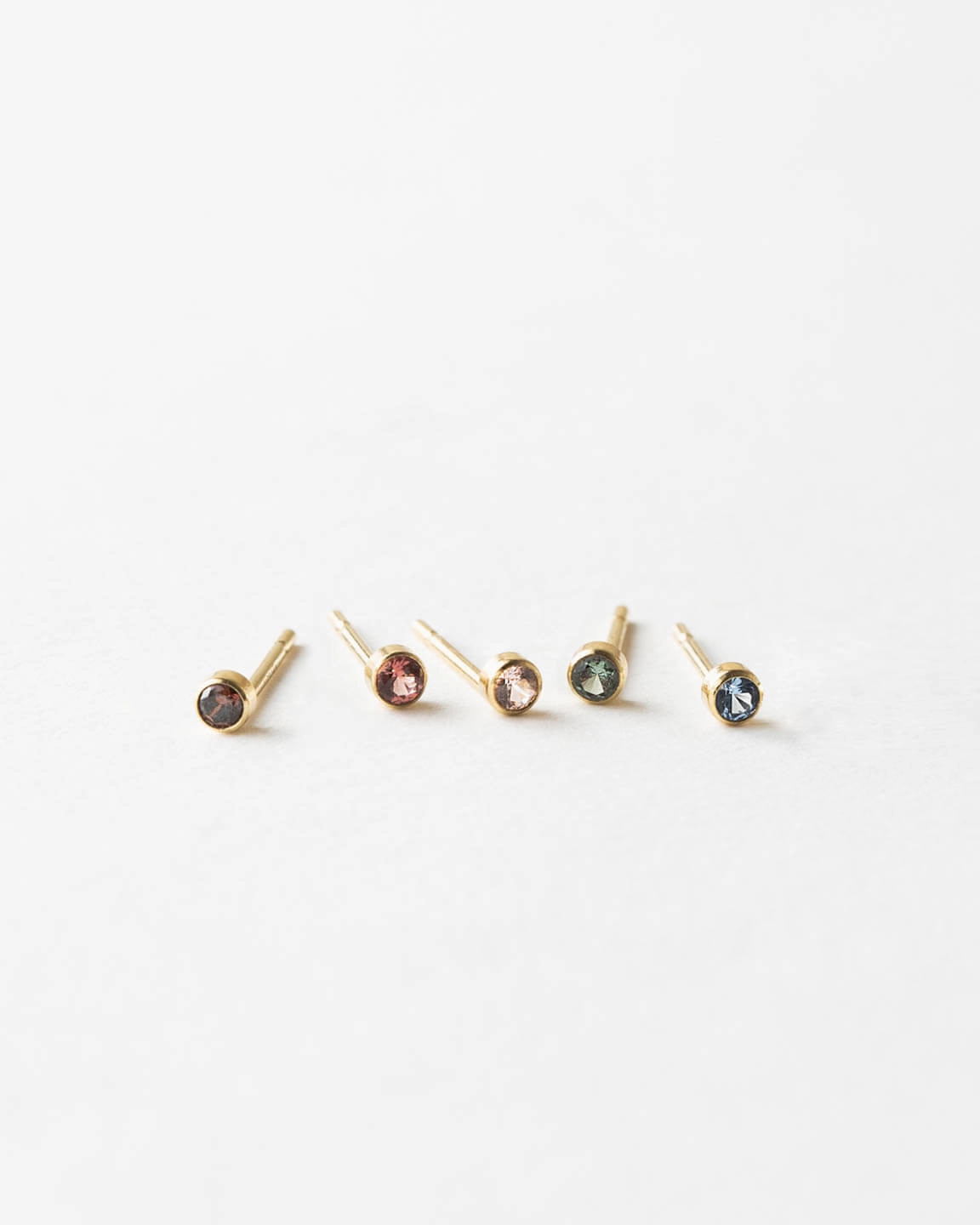 Mood Piece Mini Aura Birthstone Studs