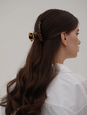 Day To Day Elegant Shine Finish French Barrettes Deluxe Hair Claw