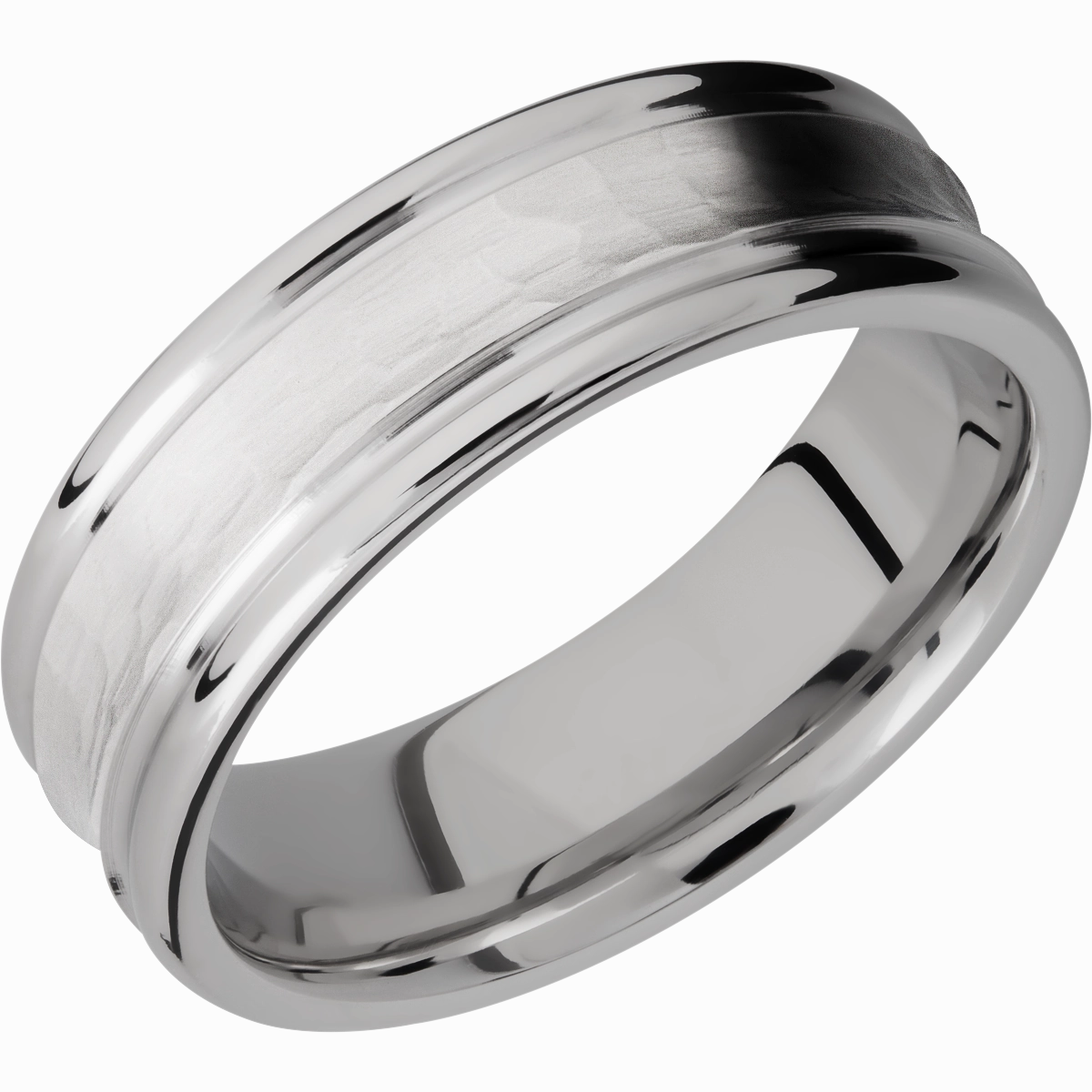 Comfortable Fit Cobalt chrome 7mm concave band