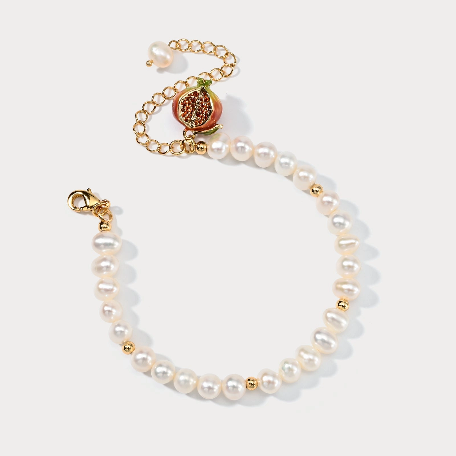 Fruit Pearl Bracelet Verified Craft