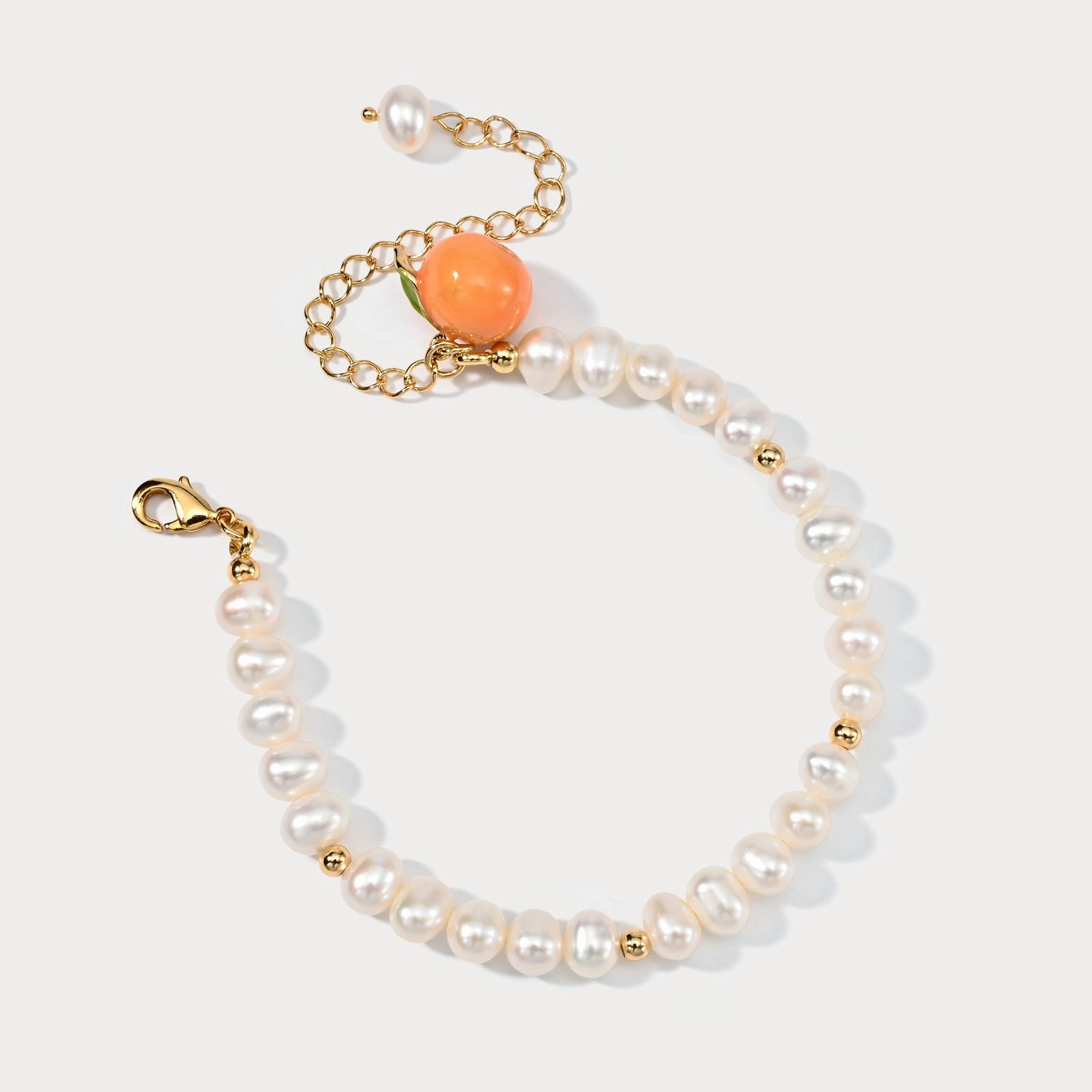 daily accessory Statement Vibe Fruit Pearl Bracelet