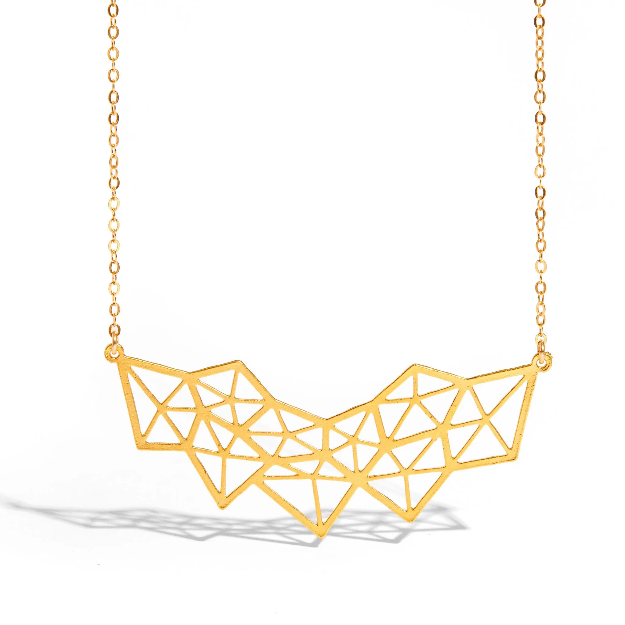 For Empowerment Galaxy - Diamonds Cluster Necklace