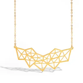 For Empowerment Galaxy - Diamonds Cluster Necklace