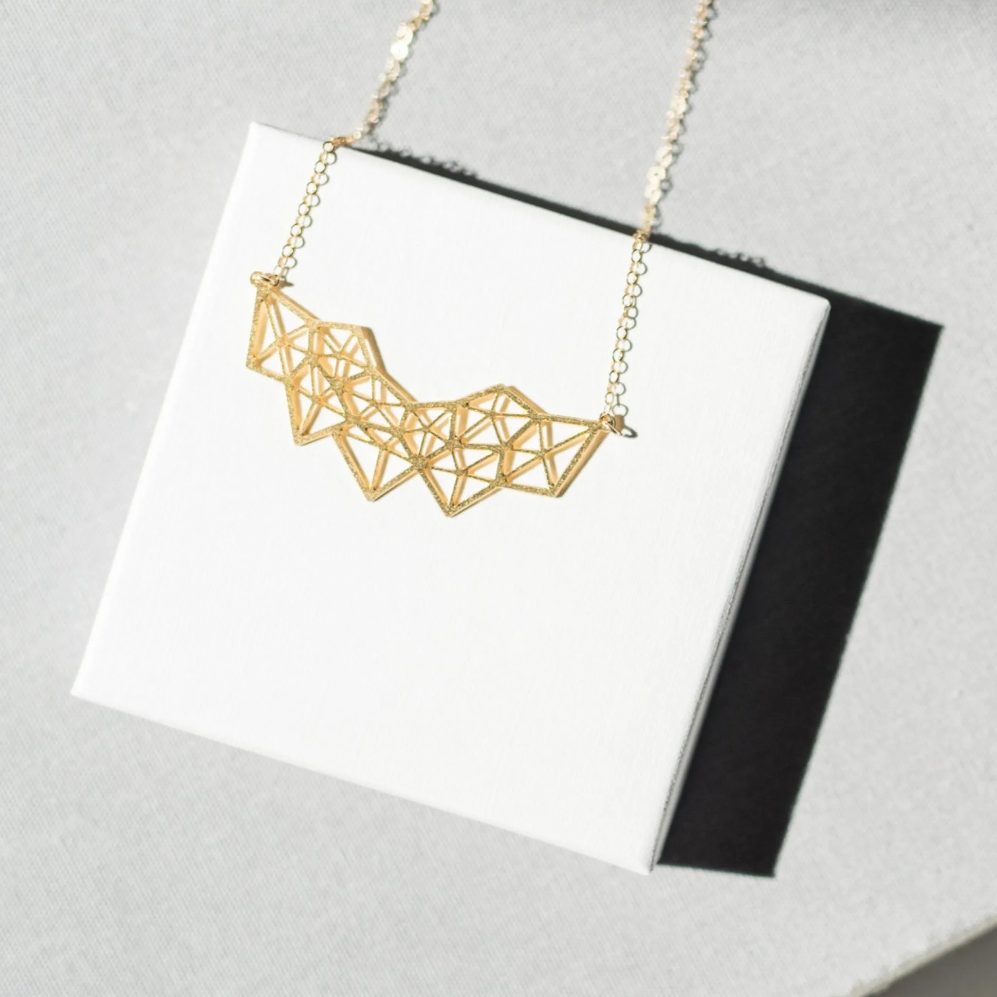 Galaxy - Diamonds Cluster Necklace Smart Look Classic Touch