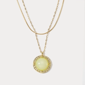 Gemstone Layered Necklace Superior Adornment Personal Style