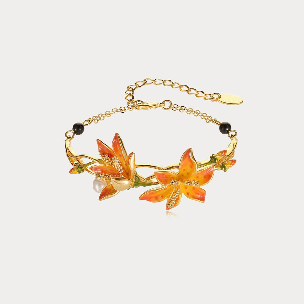 Leopard Flower Bracelet Connecting Element