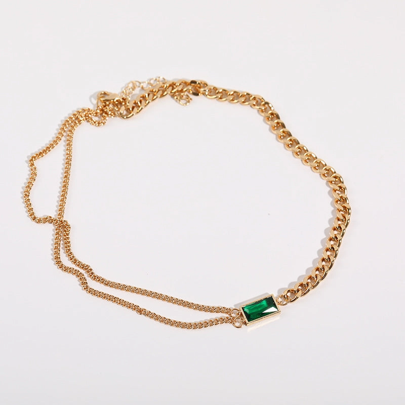 Classic Look Sophisticated Gifts Bella Black Onyx Cuban Necklace