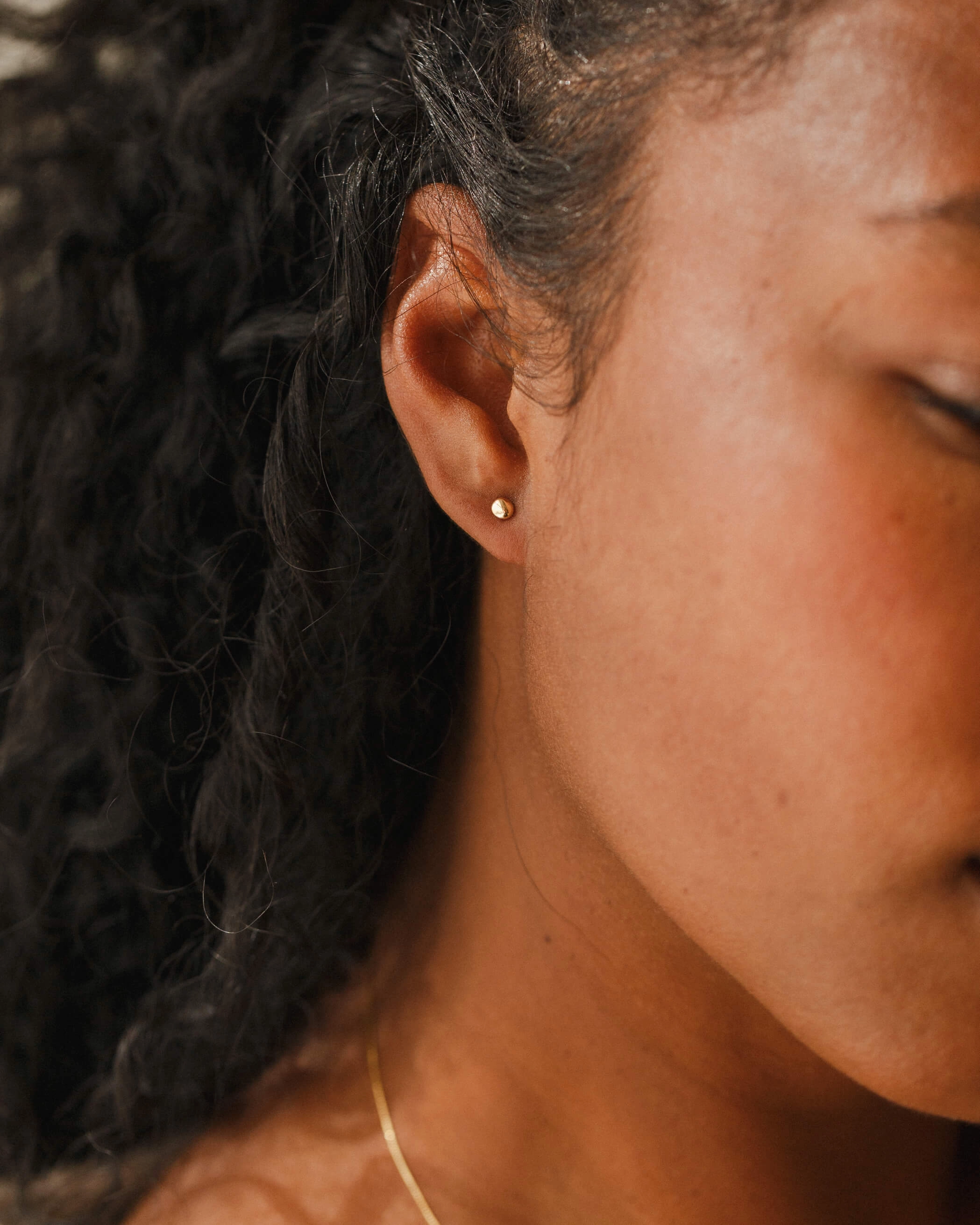 Tiny Pebble Studs Gift For All Stylish Design