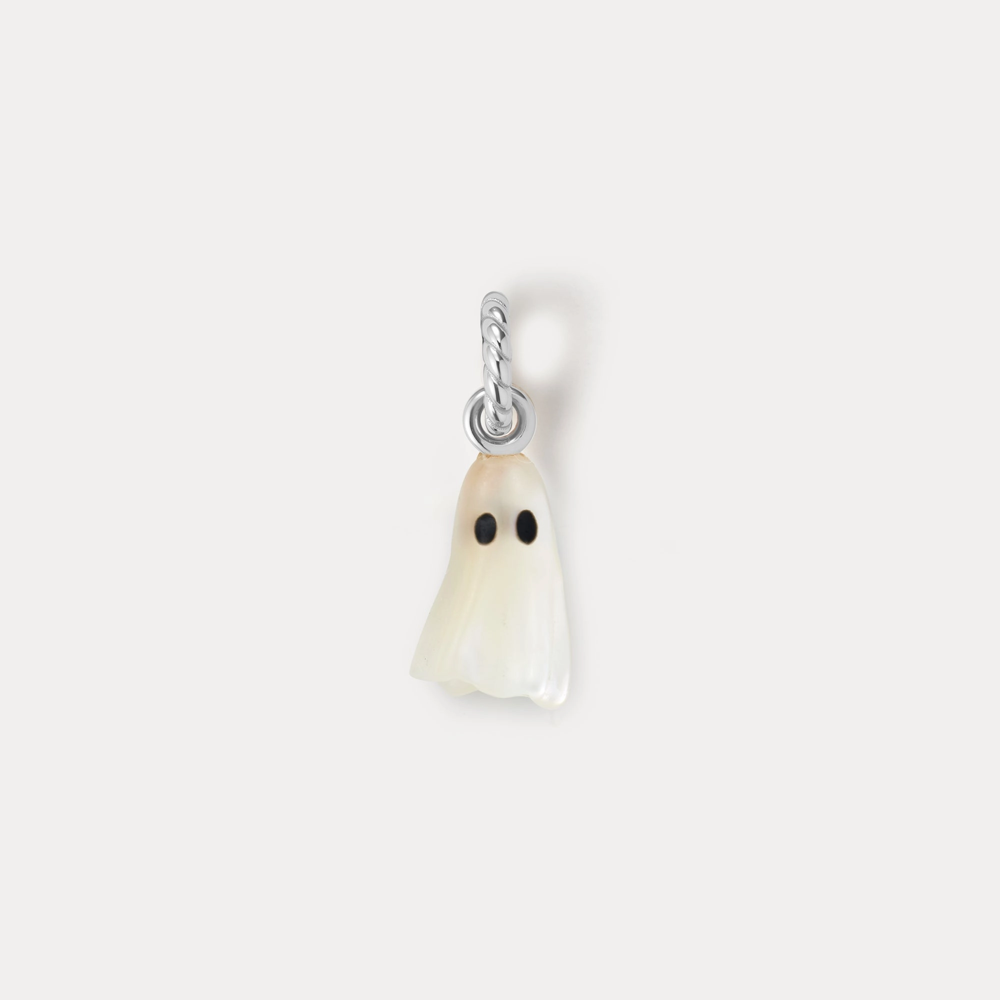 Boho Style Pearly Ghost Charm