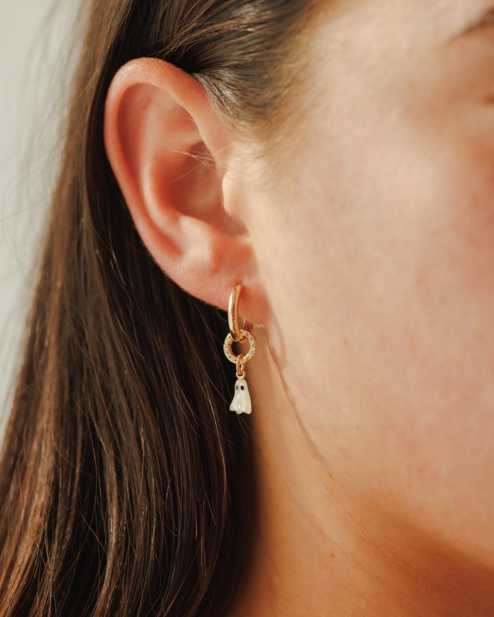 Pearly Ghost Charm Everyday Luxury