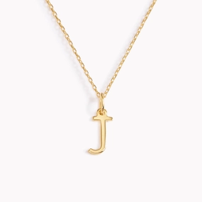 Elegant Statement Sophisticated Gifts J Necklace / Gold Initial Necklace