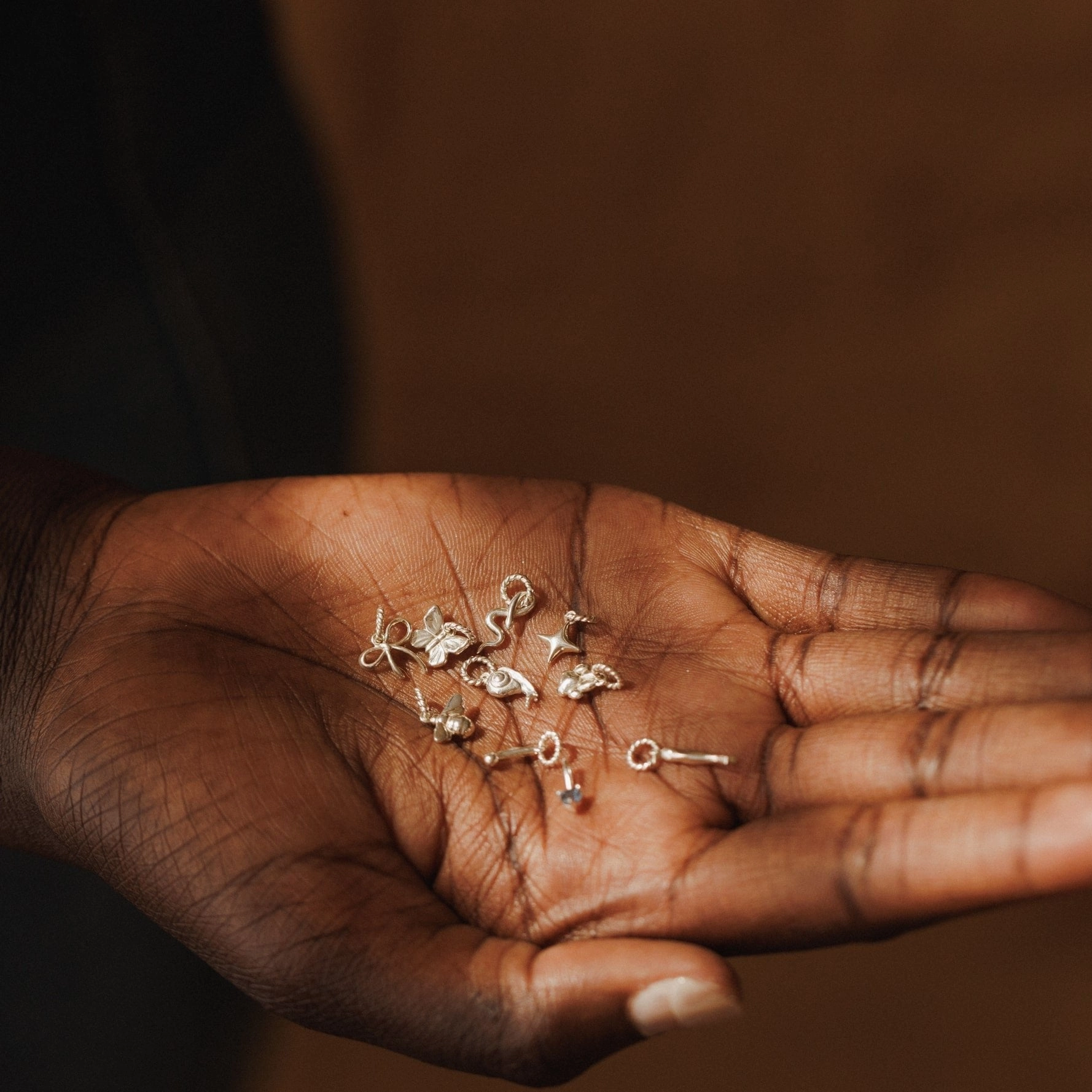 Classic Finish Snail Charm