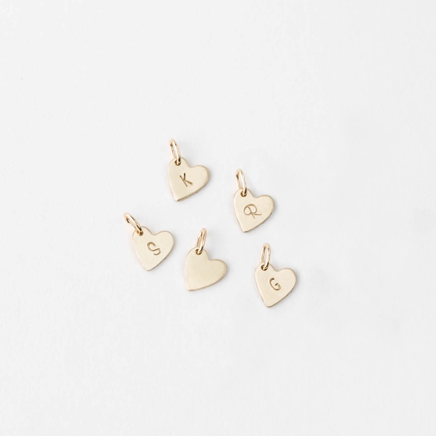 Extra Frankie Heart - 6x7mm Minimal Piece Bright Look