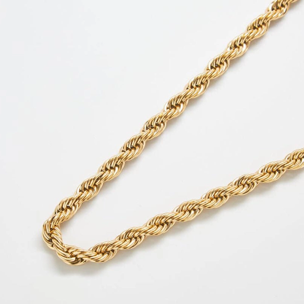 Glamour Appeal Chic Appeal Gold Chunky Rope Chain Necklace