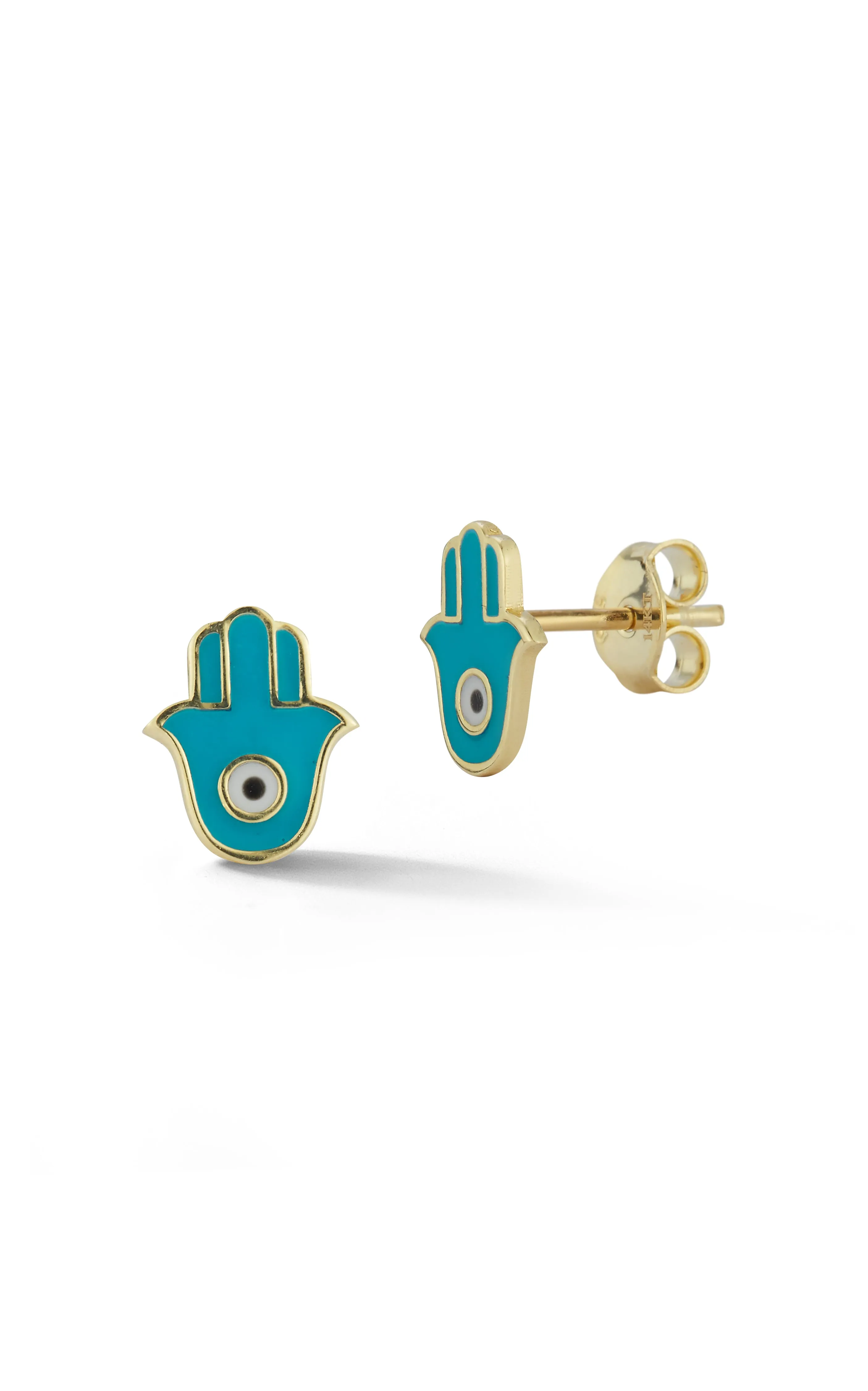 Hamsa Stud Earring Refined Flow