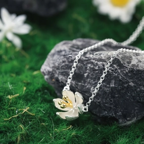 Dreamy Mood Fresh Blooming Flower Necklace