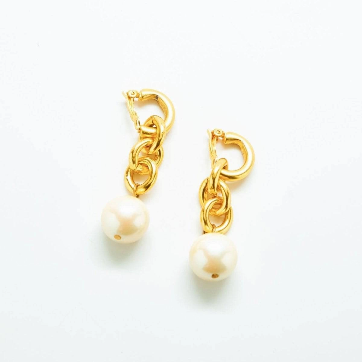 Timeless Accessory Classic Trend Vintage Erwin Pearl Drop Earrings