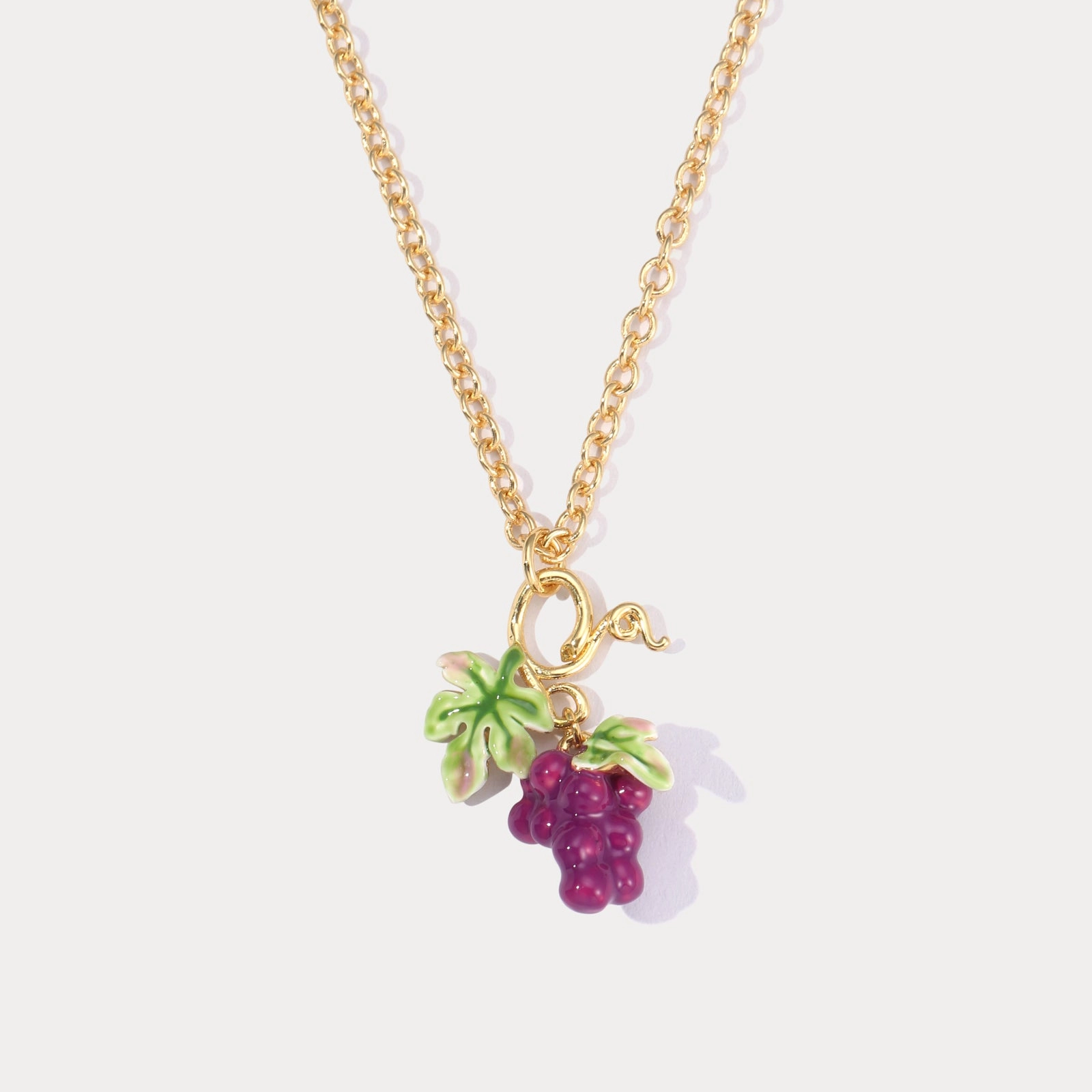 Premium Present soft look Grape Necklace