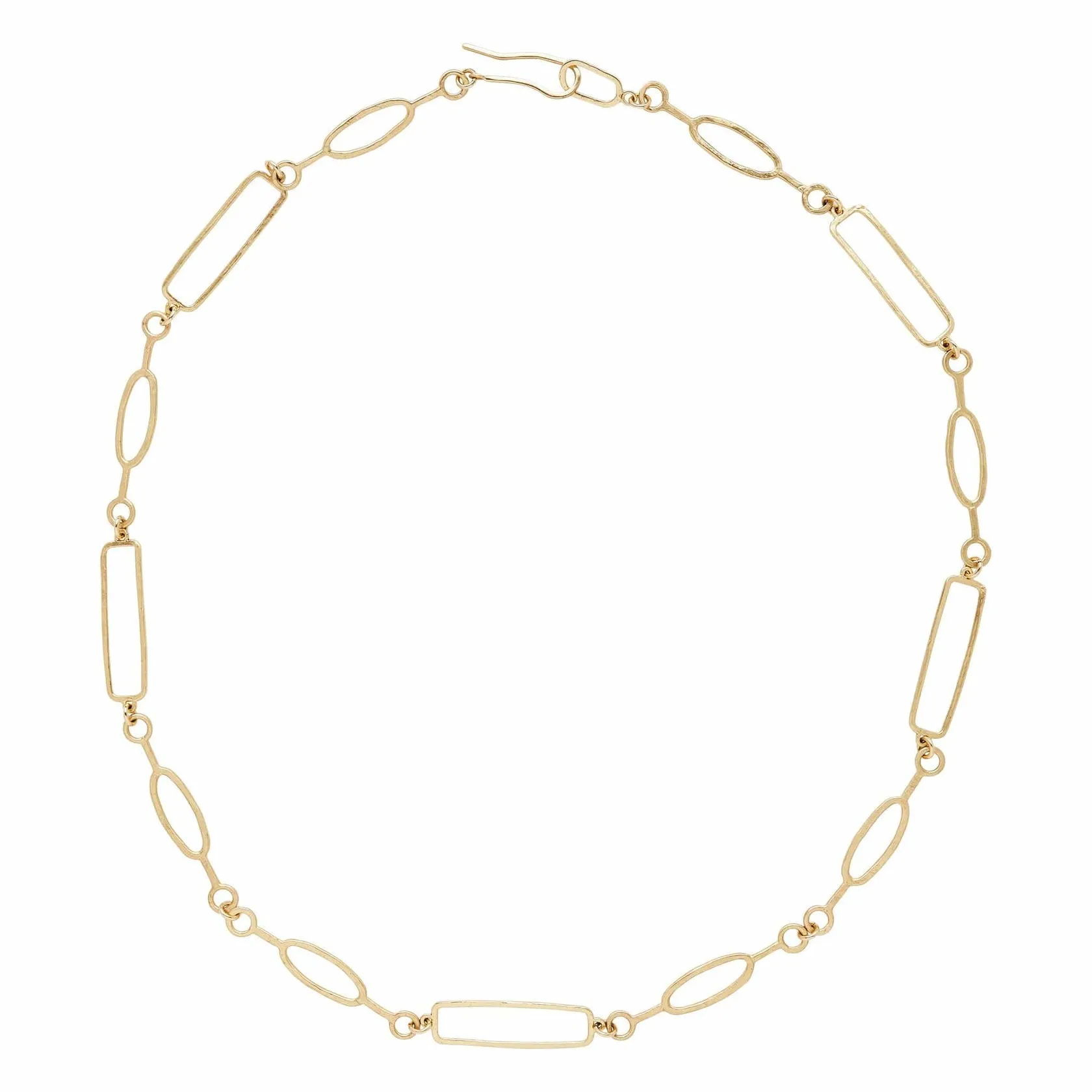 Gustav Bronze Link Necklace Clean Vibe
