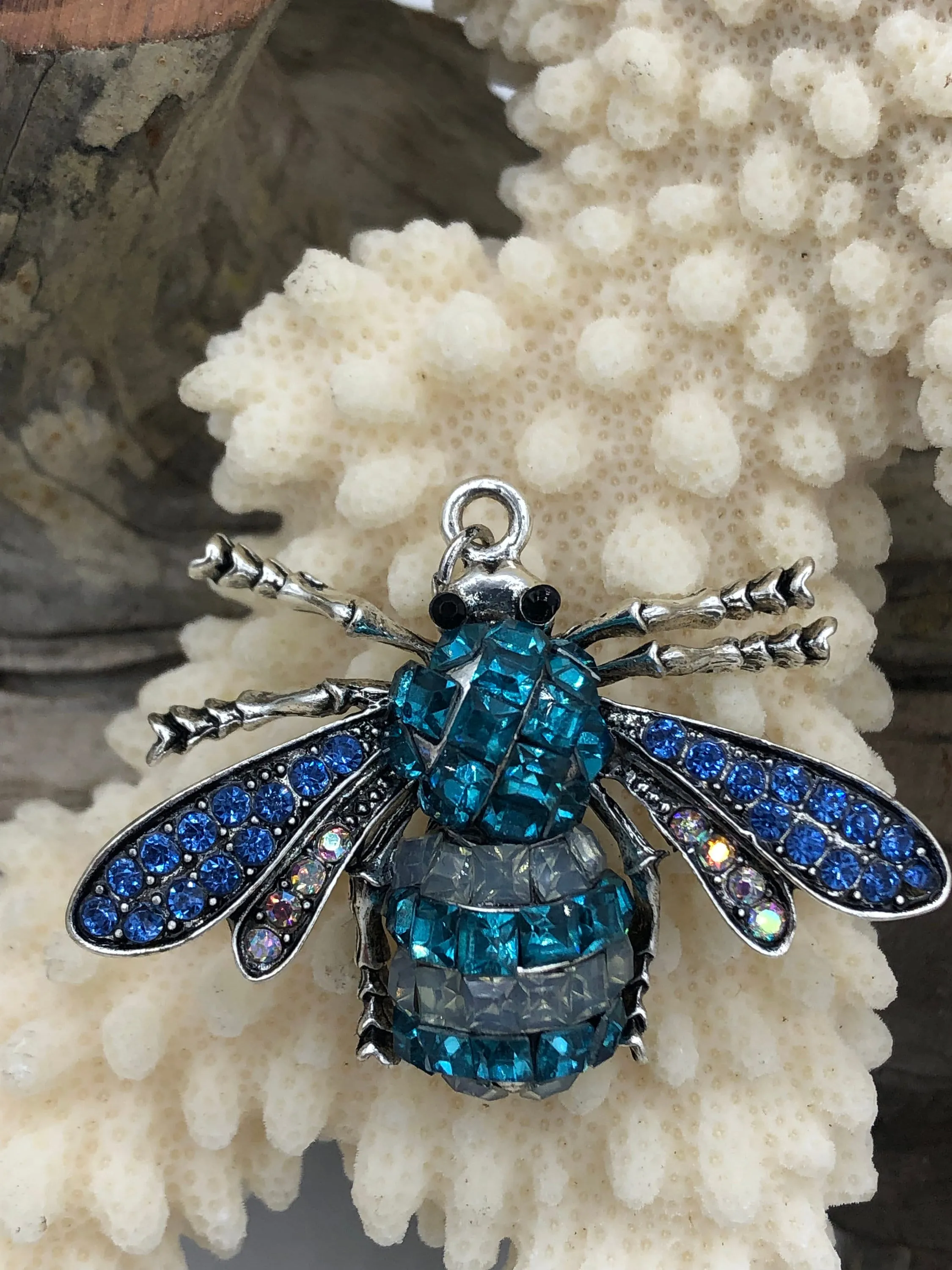 Birthday Accent Attractive Jewelry Bee Charm/Pendant, Enamel Rhinestone Bee Pendant, Vintage Bee Pendants, Insect Pendants, Bug Pendants, Bumble Bee 5 Styles Fast Shipping