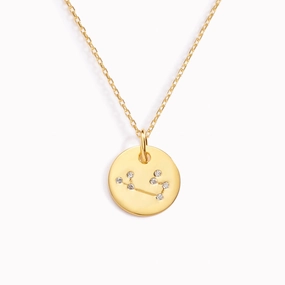 Leo Necklace / Zodiac Necklace Impressive Feature Graceful Touch