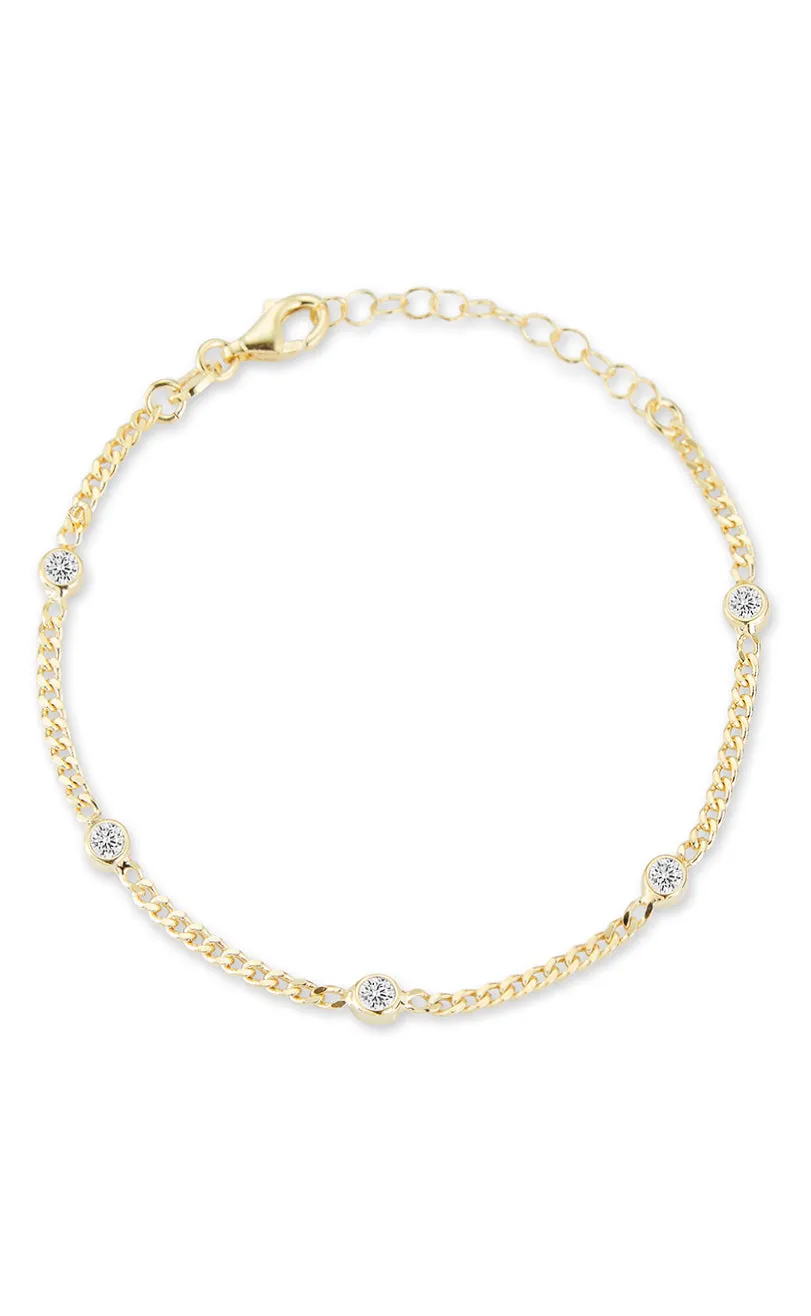 Collector's Items Main Detail CZ Cuban Link Bracelet