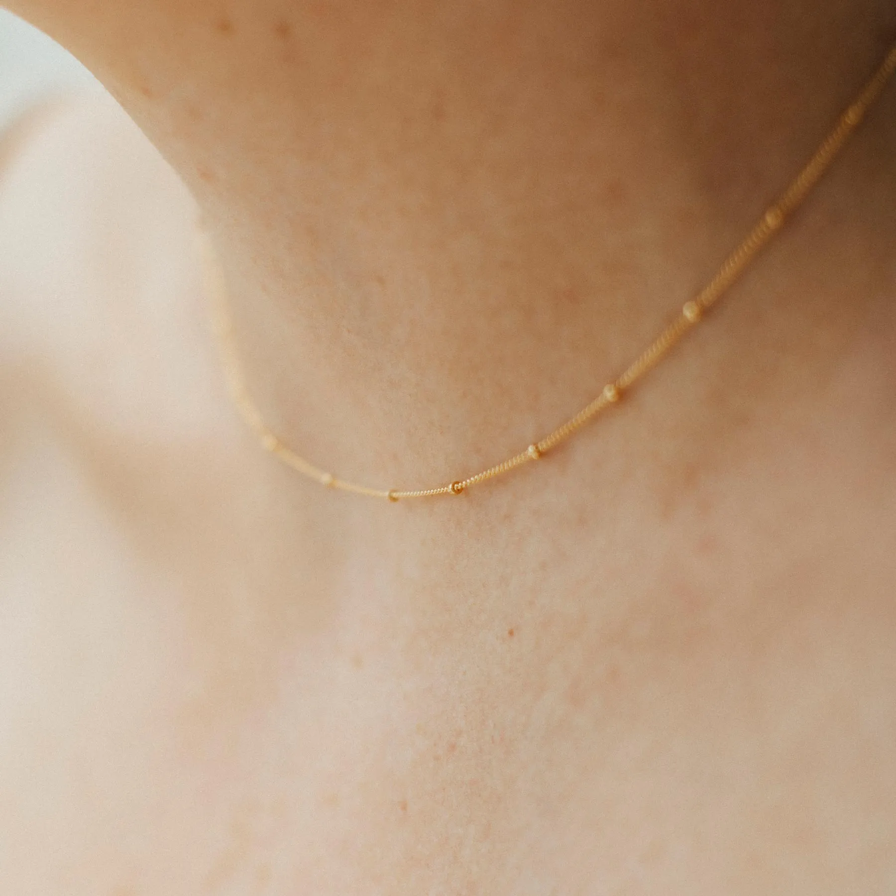 Versatile Accessory Dew Drops Chain Necklace