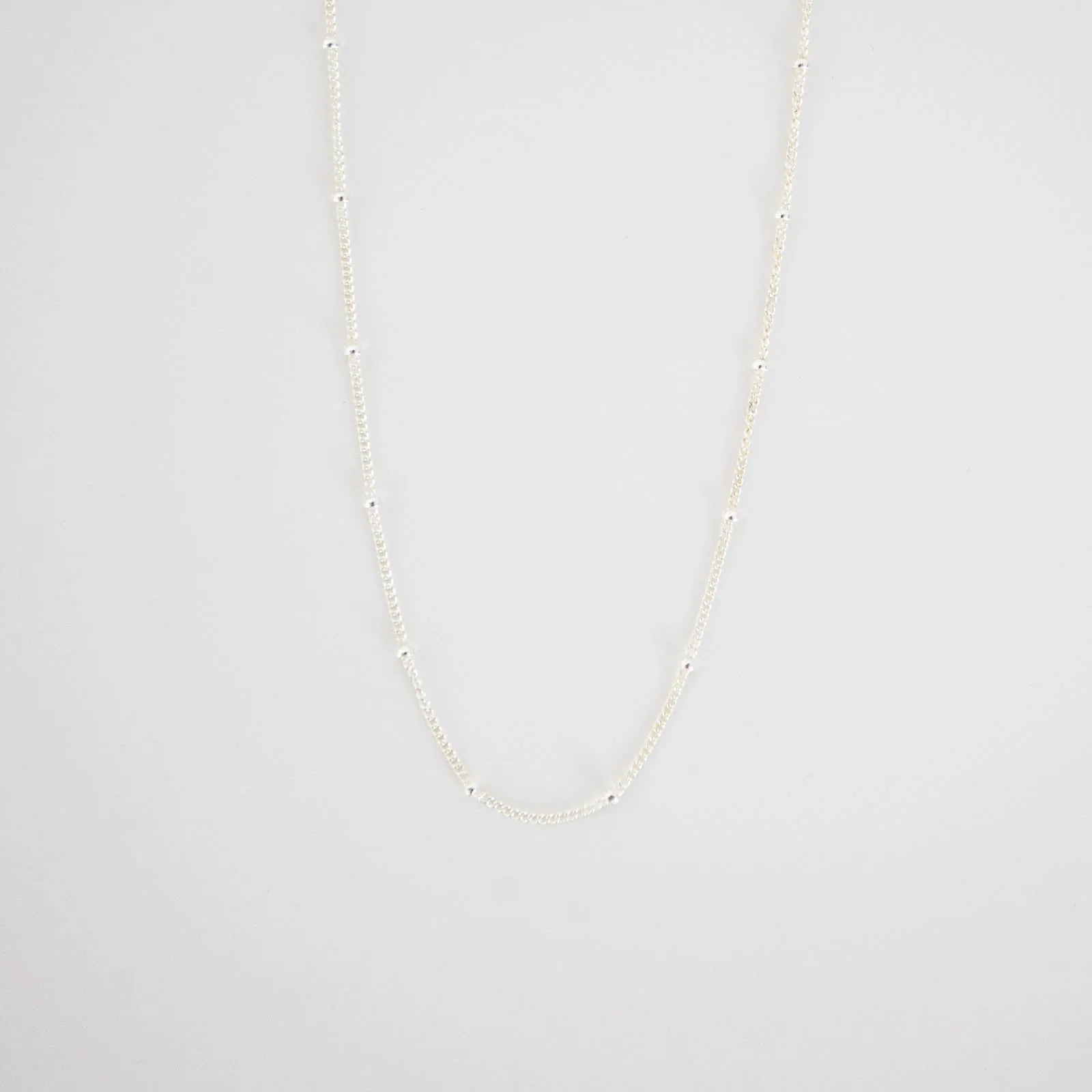 Dew Drops Chain Necklace Minimalist Accent Casual Accent