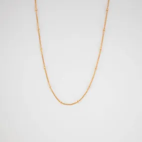 Dew Drops Chain Necklace Graceful Feature Youthful Spirit