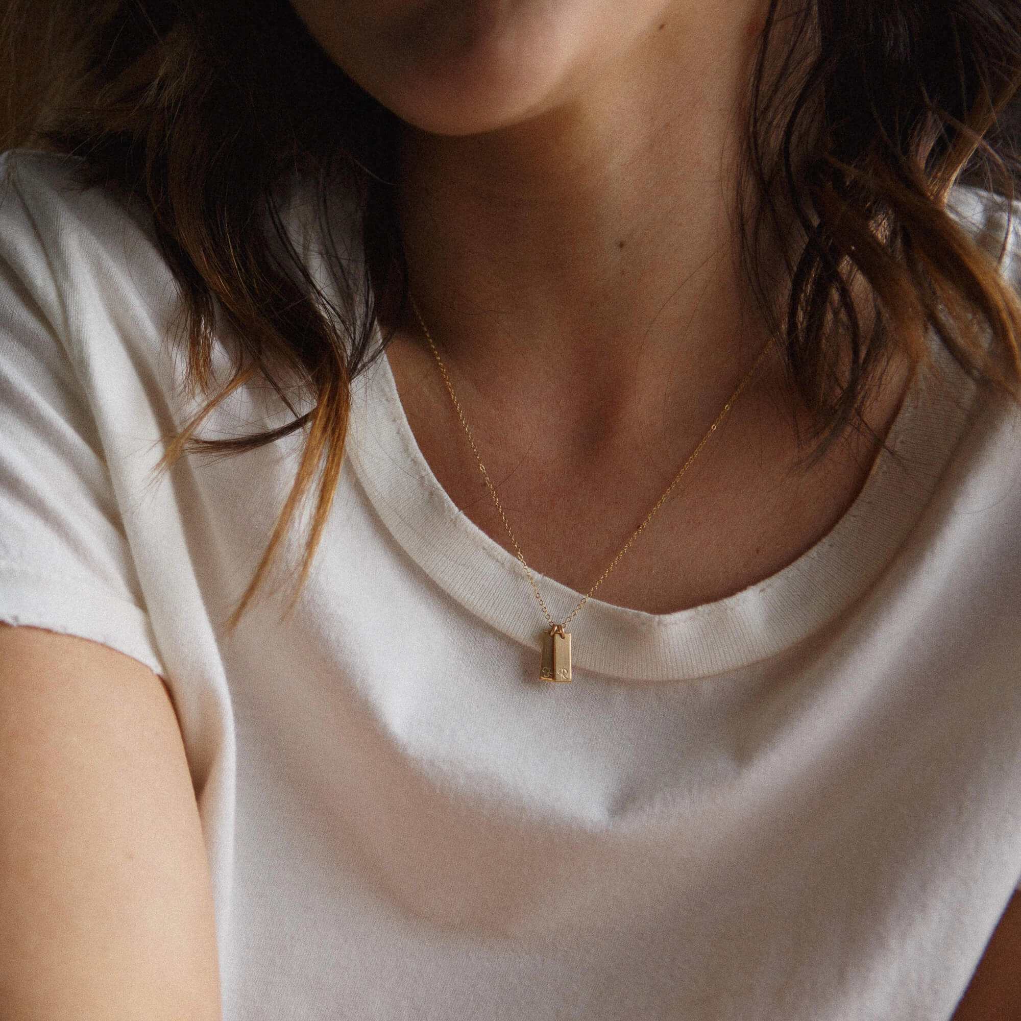 Glistening Piece Extra Palermo Tag - 4x12mm