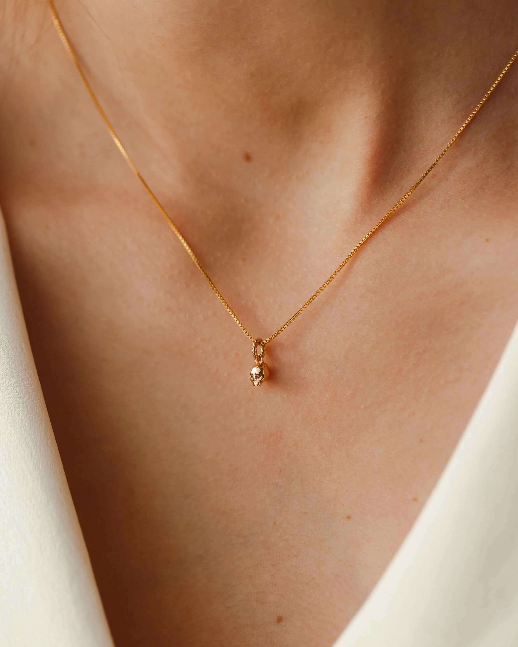 Iconic Touch Casual accessory Bejeweled Skull Charm