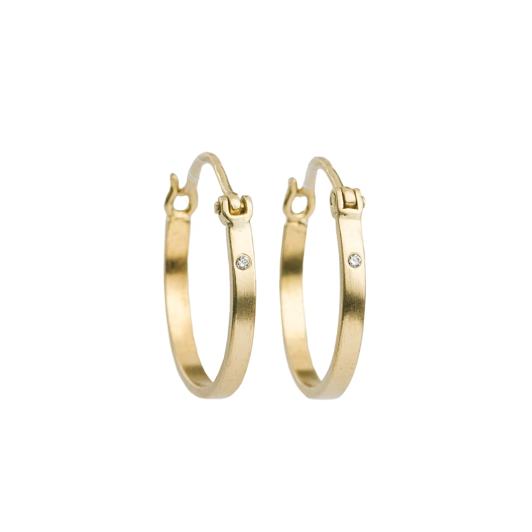 Tasteful Accent Illuminated Convertible Hoops