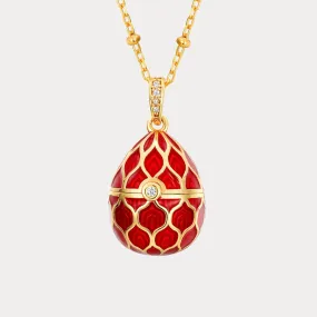 Exclusive Sparkle Seasonal accessory Easter Egg Locket Necklace
