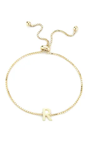 Initial Adjustable Bracelet Affordable Luxury