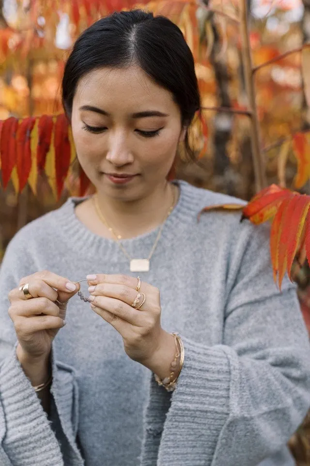 Jess Rectangle Gold Charm Necklace, Gold Layering Necklace, Hammered Statement Necklace, Layering Necklace Signature Style Glam Style