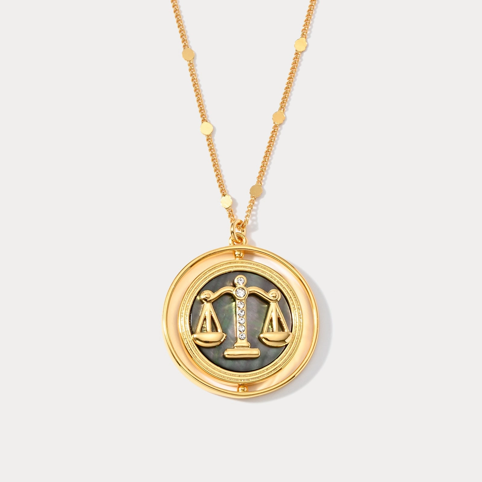 Everyday Carry Jewelry Charming Accessory Libra Necklace