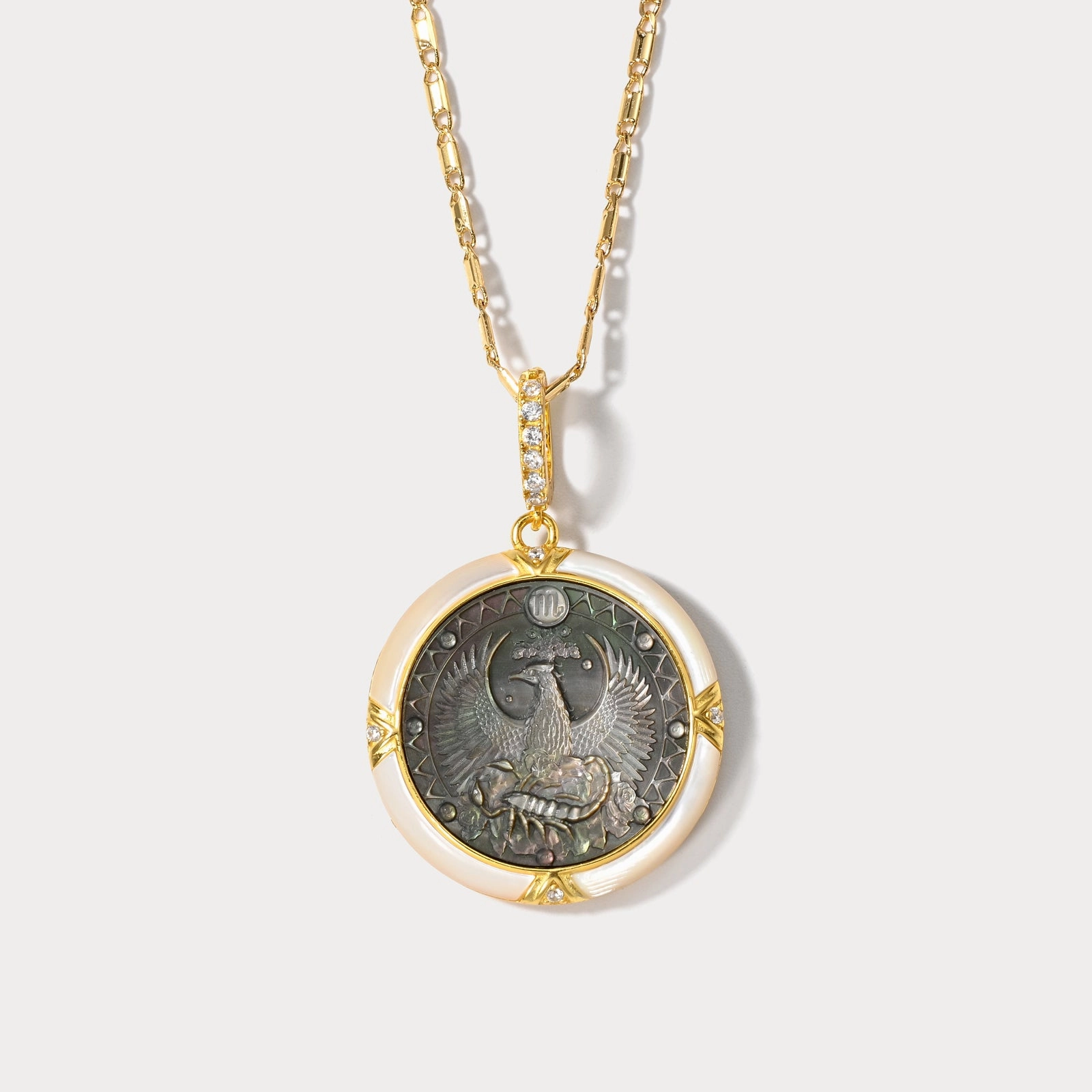 Constellation Scorpio Necklace Fashion Jewelry Look Clear Style