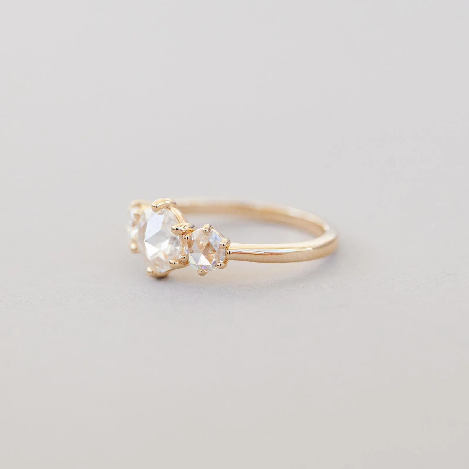 Lily Ring - Moissanite Modern Glow