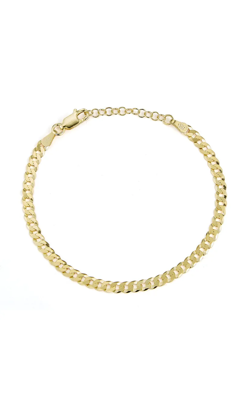 A Plus Small Curb Link Bracelet